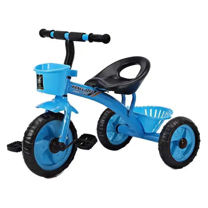 Most popular baby ride on bike tricycle plastic high quality for 2-10 year baby to drive