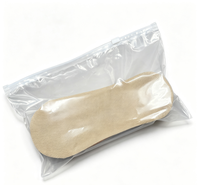 Sac à fermeture éclair horizontal transparent Huadu en gros, léger, avec fermeture à glissière, pour l'emballage des chaussures