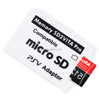 Carte mémoire Micro SD pour PS Vita Adaptateur pour PS Vita Carte TF Stick Shell Convertisseur pour SD2 Accessoires de jeu SD2 VITA pour PS VITA