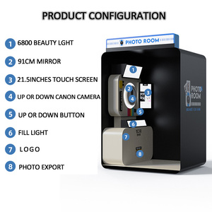 Yixile en Filipinas: Cabina de Fotos con Monedas, Múltiples Marcos, Autoservicio y Cámara - Product Image 2