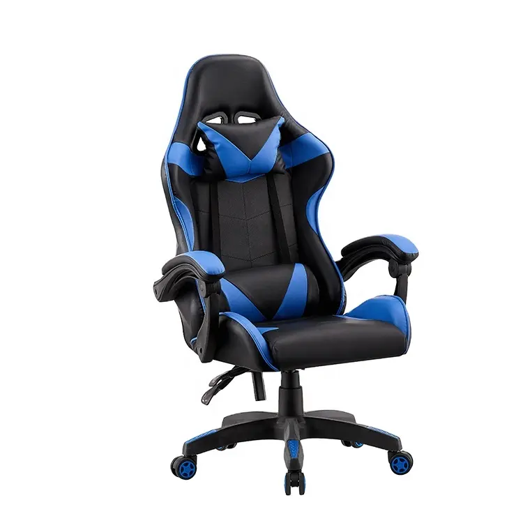 Goedkope Comfortabele Lederen Rgb Computer Racing Gamers Silla 'S Stoelen Met Voetsteun Pc Gaming Stoel Voor Gamer