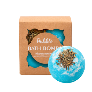 Set de Regalo de Lujo con Bolas de Sal de Baño Efervescentes para Aromaterapia, Orgánicas y Veganas, Marca Privada - Product Image 3