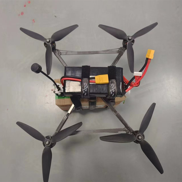 Custom CNC-Machined Metal Components for Remote-Controlled FPV Racing Drone Frame Kit