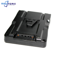 F2-BP NP-F Batterie V-mount Batterie Convertisseur Adaptateur Plaque Ajustement NP-F550 F750 F970 pour Canon 5D2 DSLR Caméra lumière LED Moniteur