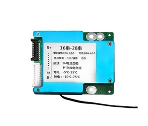 Lifepo4แบตเตอรี่50A 40A 30A 17S สำหรับ3.2V แบบ LFP แบบเหล็กพร้อมการป้องกันอุณหภูมิที่สมดุลชาร์จไฟได้พอร์ทบอร์ด H66เดียวกัน - Product Image 1