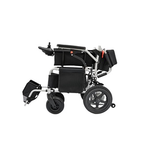 Fauteuil roulant électrique à moteur à brosse silencieux à faible bruit, utilisation dans les zones de bibliothèque et d'hôpital, fauteuil roulant électrique silencieux - Product Image 6