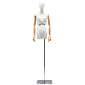 Phụ Nữ Của Eo Có Thể Điều Chỉnh FRP Chất Liệu Trên Cơ Thể Giả Váy Hình Thức Dành Cho Người Lớn Quần Áo Hiển Thị Đứng Tay Loại Của Phụ Nữ Ma Nơ Canh - Product Image 6