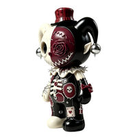 Figurine de collection OEM personnalisée de poupée clown gothique en ABS, boîte mystère avec emballage personnalisé, service de personnalisation direct usine en Chine