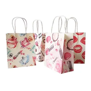 HDPK Personalized design paper bags customized with your own logo paper packaging bags