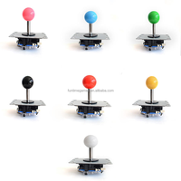 Offre Spéciale bricolage pièces de Machine de jeu d'arcade Micro interrupteur PCB Circuit imprimé bouton en plastique contrôleur de jeu d'arcade Joystick construit pour
