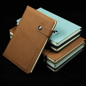Factory Made Hot Sales note book pu leather promotional notebook