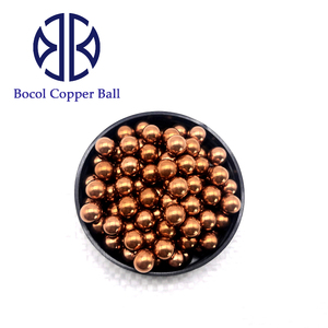 Sfera di rame solido da 4mm 5mm un pezzo di sfera di rame di massa 20g piccola sfera di rame personalizzata - Product Image 2