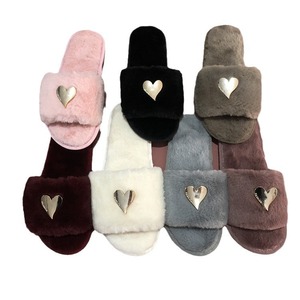 New Product <b>Tpr</b> slippers Women slippers Plush slippers Warm slippers Home slippers Outdoor slippers with Factory Price - Product Image 5