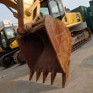 Excavatrice Komatsu PC400-7 d'occasion, capacité de la benne de 1,9 m, poids opérationnel de 40 tonnes, faible nombre d'heures de travail, moteur, boîte de vitesses - Product Image 6