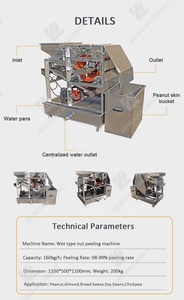 <span class=keywords><strong>Peladora</strong></span> <span class=keywords><strong>de</strong></span> Nueces Tipo Húmedo, Máquina <span class=keywords><strong>Peladora</strong></span> <span class=keywords><strong>de</strong></span> <span class=keywords><strong>Almendras</strong></span> y Avellanas - Product Image 2