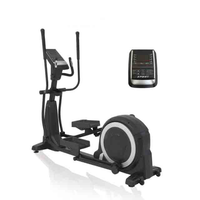 Équipement de fitness pour salle de sport commerciale, écran LED, elliptique, cross-trainer, entraînement mécanique, type magnétique