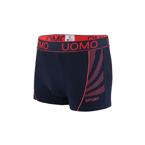 Migliore vendita globale traspirante in maglia di cotone Spandex Design classico stampa Boxer slip da uomo pantaloncini di biancheria intima per l'esportazione - Product Image 3