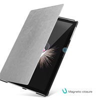 Housse légère et antichoc en cuir PU MoKo pour tablette Surface Pro 6 5 4 Pro LTE
