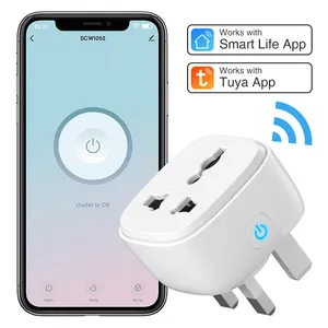 LDNIO SCW1050 WiFi Smart Steckdose Stecker Einzels teckdose Adapter UK EU US Stecker Fernbedienung Steckdosen leiste