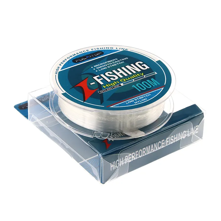 High quality factory wholesale soft tensile 100% super mono monofilament fishing line nylon