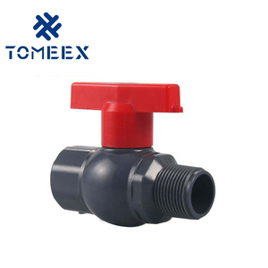 2024 nóng bán chất lượng tuyệt vời kích thước đầy đủ PVC bóng van tất cả các loại PVC duy nhất Công Đoàn bóng van ổ cắm cuối - Product Image 1