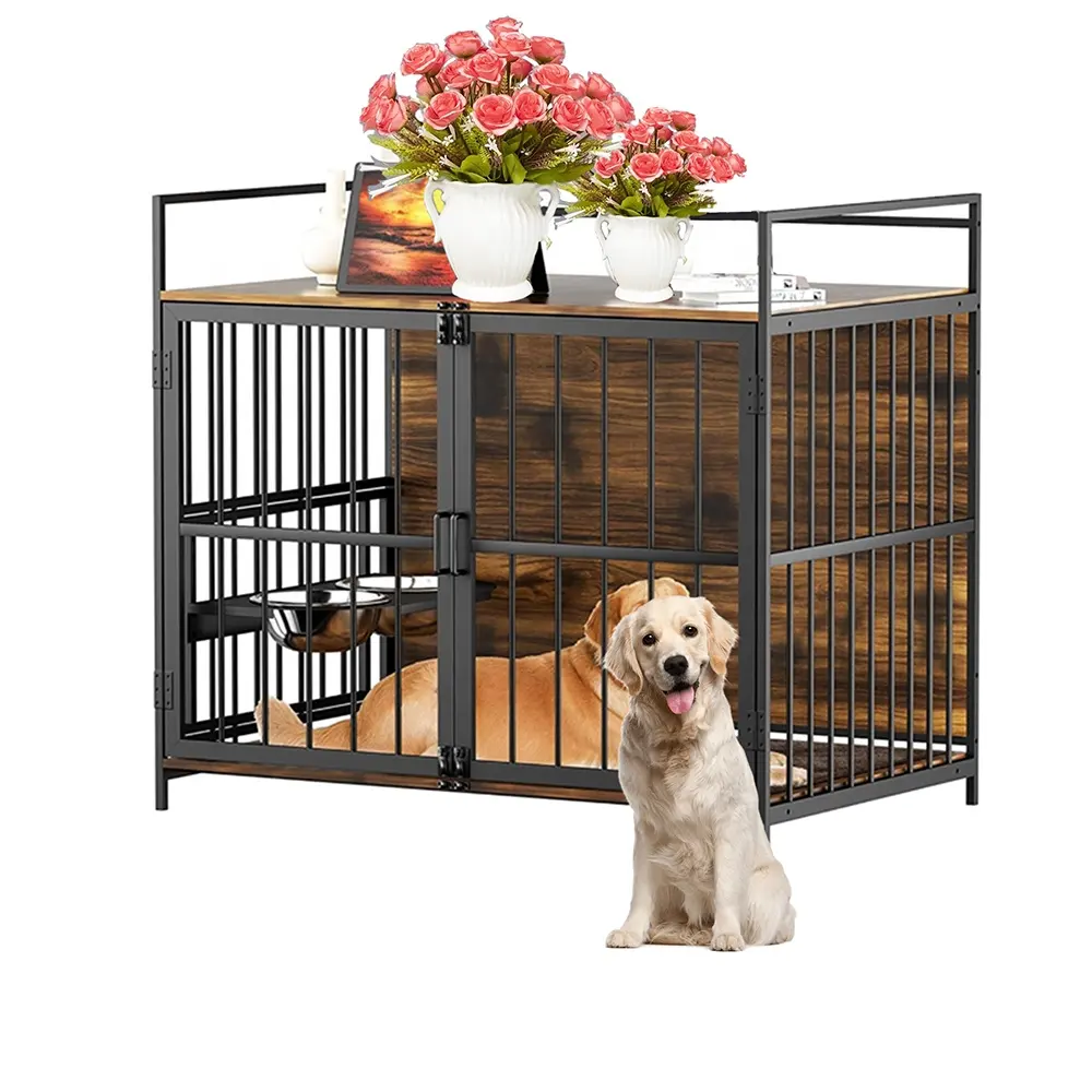 2024 Deluxe Dog Furniture Pet Kennel Crate