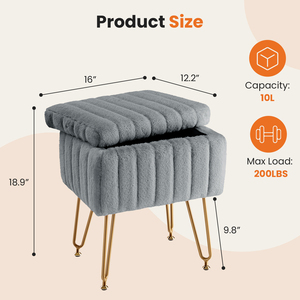 FCJ pieghevole Design antico spogliatoio sgabello sedia spazio MDF panca per posti a sedere per camera da letto uso soggiorno all'aperto