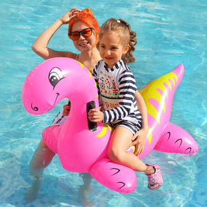 Nouveauté : Vente en gros de flotteurs gonflables pour piscine en forme de dinosaure pour enfants, pour les fêtes aquatiques d'été - Product Image 5