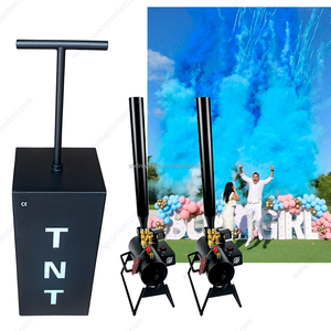 FX Show Rent Super Mini Streamer Cannon Confettis Power Shot Machine à papier Portable Petit lanceur Evénement Tnt Sexe Révéler Fumée - Product Image 5
