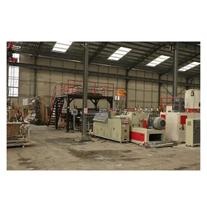 Used SPC Wood Look Flooring WPC Wall Panel Wood Profile Extrusion Equipment Line