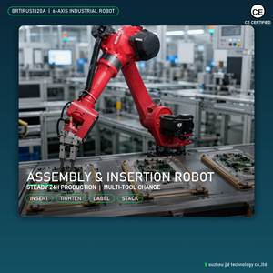 Bras robotisé industriel 6 axes BRTIRUS1820A, électromécanique, charge utile de 20 kg, robot d'assemblage de 1850 mm, remplace 2 travailleurs, fonctionnement 24h/24 - Product Image 2