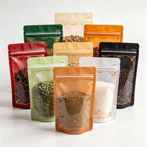 Spice Seasoning Small Stand up Pouch <b>Zip</b> Lock Heat Sealable Moisture Proof for Herbs Powder Pepper Salt Food Packaging <b>Bag</b> - Product Image 3