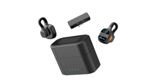 ไมโครโฟนไร้สายแบบหนีบปกเสื้อประสิทธิภาพสูง พร้อมเทคโนโลยีลดเสียงรบกวน สำหรับการถ่ายทอดสด บันทึกวิดีโอ วัสดุทำจากพลาสติก - Product Image 5