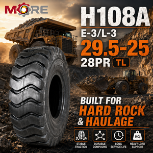 ยาง OTR ขนาด 29.5-25 รุ่น E3 H108A 28PR สำหรับงานเหมือง ก่อสร้าง รถตักดิน รถเกรดเดอร์ รถบูลโดเซอร์ ยางสำหรับงานหนัก - Product Image 4