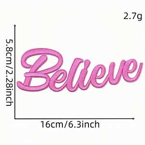 Parches Bordados Termoadhesivos con Frases de Cristo: Fe, Confianza, Oración, Amor, Jesús - Product Image 4