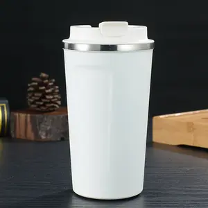 304 stainless steel insulated cup frosted coffee cup with cover portable Mug car cup