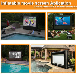 Oferta Especial: Set de Pantalla de Cine Inflable y Silla para Proyector, Equipo Hinchable para Fiestas y Uso al Aire Libre - Product Image 6