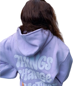 Felpa oversize con scritta stampata con cappuccio da <span class=keywords><strong>donna</strong></span> Y2K felpa invernale larga da <span class=keywords><strong>donna</strong></span> Harajuku viola Top <span class=keywords><strong>vestiti</strong></span> per ragazzi Streetwear - Product Image 2