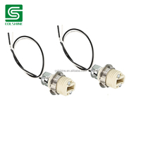 Douille en porcelaine Colshine G9 pour ampoule halogène E27/GU10, compatible LED, AC 165-265V, garantie 2 ans, 2A, sécurité pratique