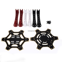 Kit de cadre de drone VTOL TBS F550 Hexacopter - Drone RC en plastique et métal, prêt pour le FPV, stabilisation à six axes, compatible avec les moteurs