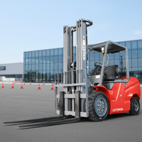 Forklift Gudang Listrik Liftron CPD35L 3,5 Ton untuk Rotasi dan Penanganan Barang di Dalam Ruangan yang Efisien