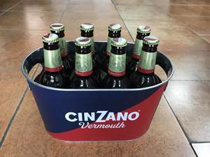 Hs thép ice bucket sáu chai bia chủ với logo khuyến mãi cho cắm trại dã ngoại thể thao hộp mát giữ mục làm mát hộp ngực - Product Image 5