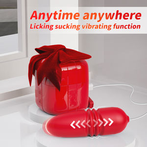 Vibrador de Lengua Grande 3 en 1 para Estimulación del Clítoris, Silicona Médica, Recargable por USB, Resistente al Agua IPX7 - Product Image 3