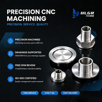 Servicios de Mecanizado CNC de Precisión en Aluminio HUALONG OEM, Prototipado Rápido, Servicio de Mecanizado de Piezas por Fresado y Torneado CNC