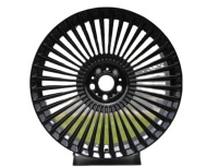 Rines Cóncavos Forjados a Medida de 1 Pieza, 17-24 Pulgadas, Corte Diamante, Alto Rendimiento para Sport Discovery Defender Velar Evoque