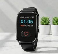 Montre connectée pour personnes âgées 2026 avec suivi GPS en temps réel, appels SOS, surveillance de la santé, détection des chutes, solution de sécurité pour les personnes âgées