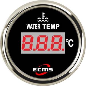 Jauge de température de l'eau à affichage numérique Chevrolet 52 mm pour yachts, bateaux, camping-cars, voitures modifiées, 40-120 degrés Celsius, neuve et d'occasion - Product Image 2