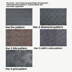 Tapis <span class=keywords><strong>de</strong></span> <span class=keywords><strong>porte</strong></span> commercial en <span class=keywords><strong>textile</strong></span> gaufré à motif losanges, antidérapant, avec base en PVC, pour entrée et usage extérieur - Product Image 3