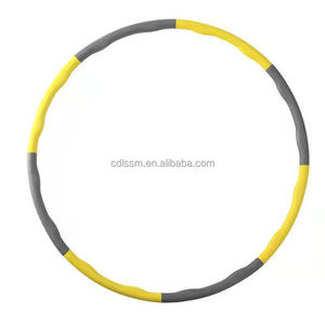 Hot Sale New Design High Quality Fitness Detachable Customized Adjustable <strong>Weighted</strong> Hula <strong>Hoops</strong> - Product Image 1