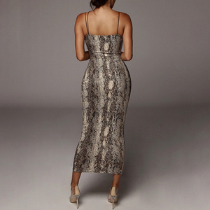 Vestido de fiesta de una pieza, sin mangas, Sexy - Product Image 4